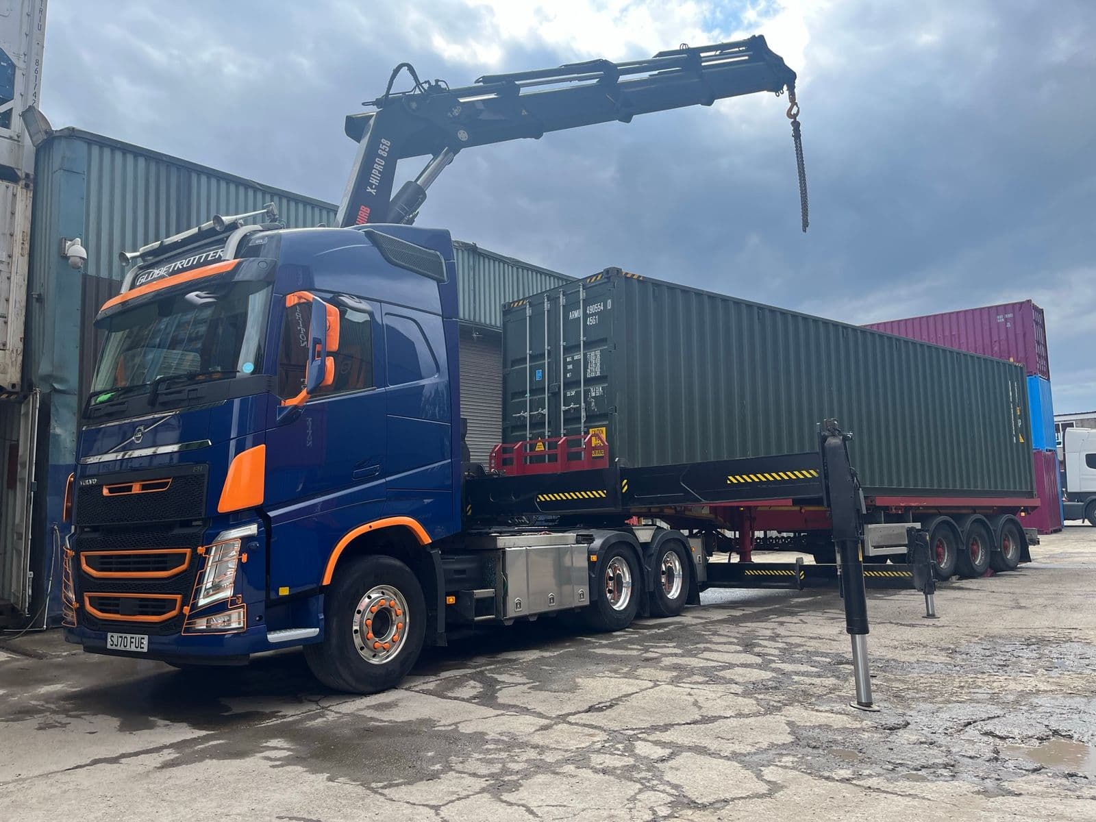 GAP Containers Transport project showcase 3